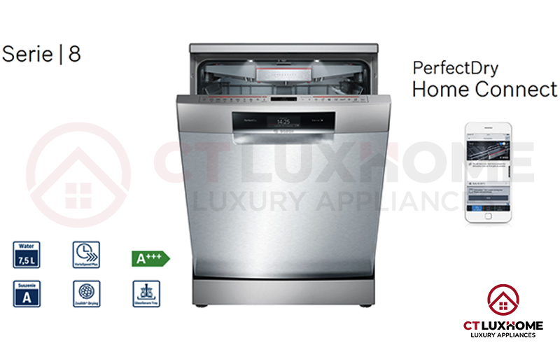 Máy rửa bát Bosch Serie 8 với nhiều ưu điểm vượt trội có phù hợp với bạn không
