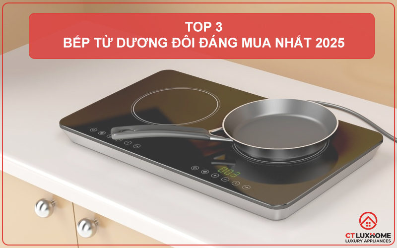 [TỔNG HỢP] TOP 3 BẾP TỪ ĐÔI DƯƠNG ĐÁNG MUA NHẤT 2025