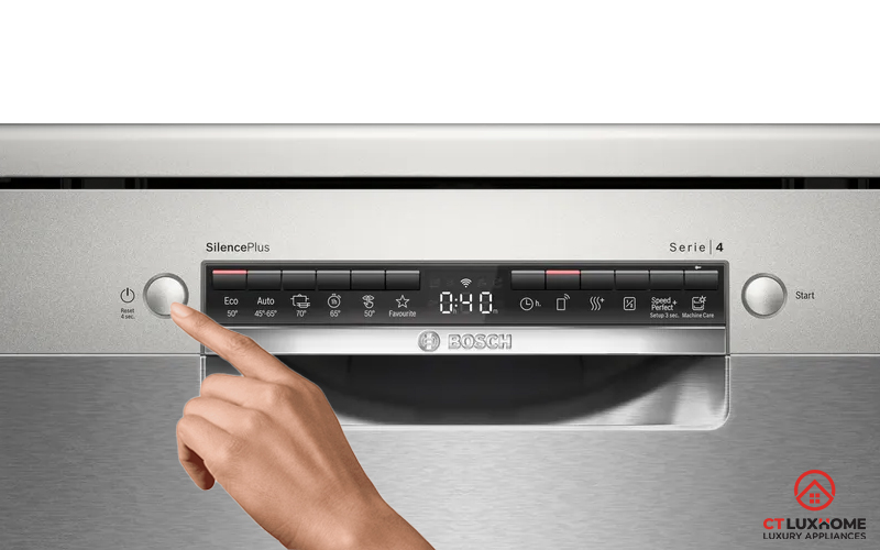 HƯỚNG DẪN SỬ DỤNG MÁY RỬA BÁT BOSCH SMS4HCI48E SERIE 4 14 BỘ  6