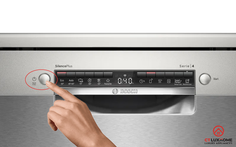 HƯỚNG DẪN SỬ DỤNG MÁY RỬA BÁT BOSCH SMS4HCI48E SERIE 4 14 BỘ  8