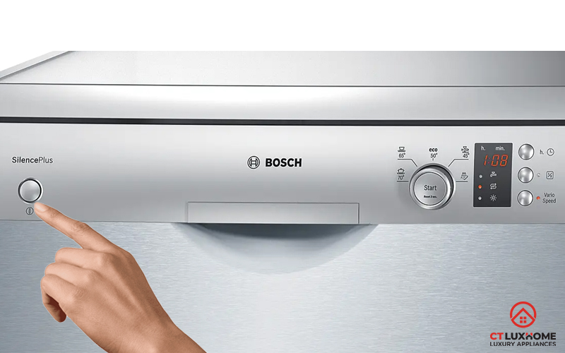 HƯỚNG DẪN SỬ DỤNG MÁY RỬA BÁT BOSCH SMS50E88EU SERIE 4 ĐỘC LẬP 7