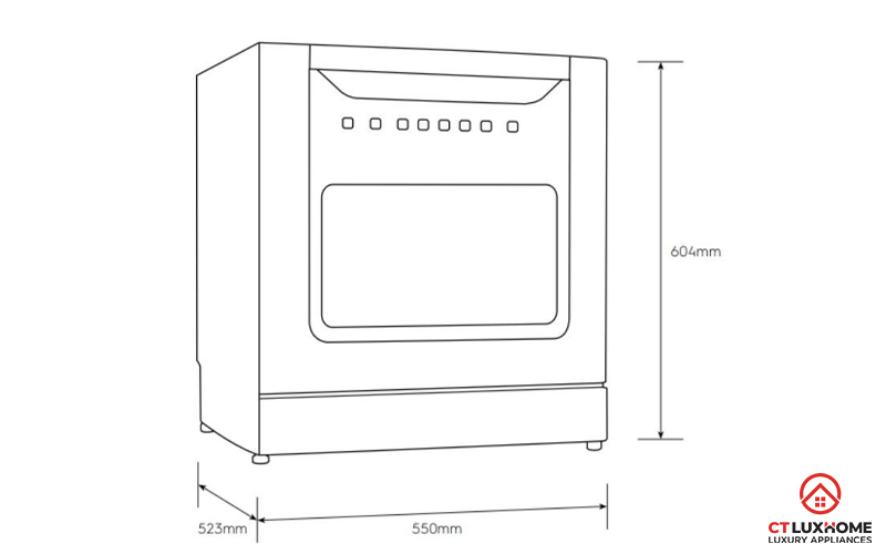 TOP MÃ MÁY RỬA BÁT ELECTROLUX LOẠI NHỎ CHÍNH HÃNG, ĐÁNG MUA 1