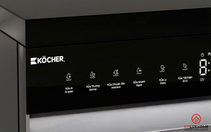 MÁY RỬA CHÉN BÁT KOCHER CAO CẤP, CHÍNH HÃNG, GIÁ TỐT  11