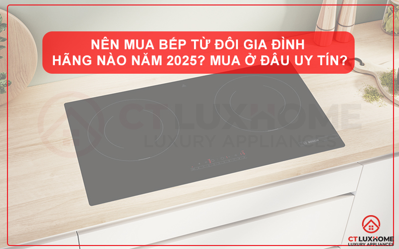 NÊN MUA BẾP TỪ ĐÔI GIA ĐÌNH HÃNG NÀO NĂM 2025? MUA Ở ĐÂU UY TÍN?
