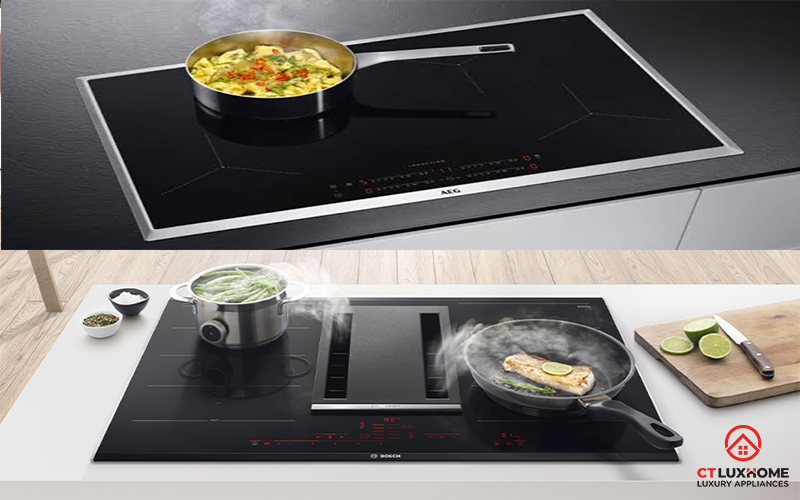 Lựa chọn giữa bếp từ AEG và Bosch