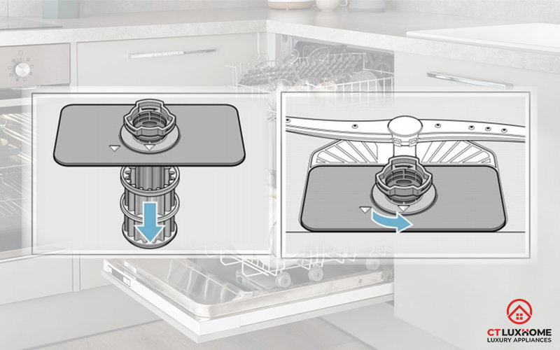 HƯỚNG DẪN CHI TIẾT THÁO LẮP MÁY RỬA BÁT BOSCH TỪ A ĐẾN Z 9