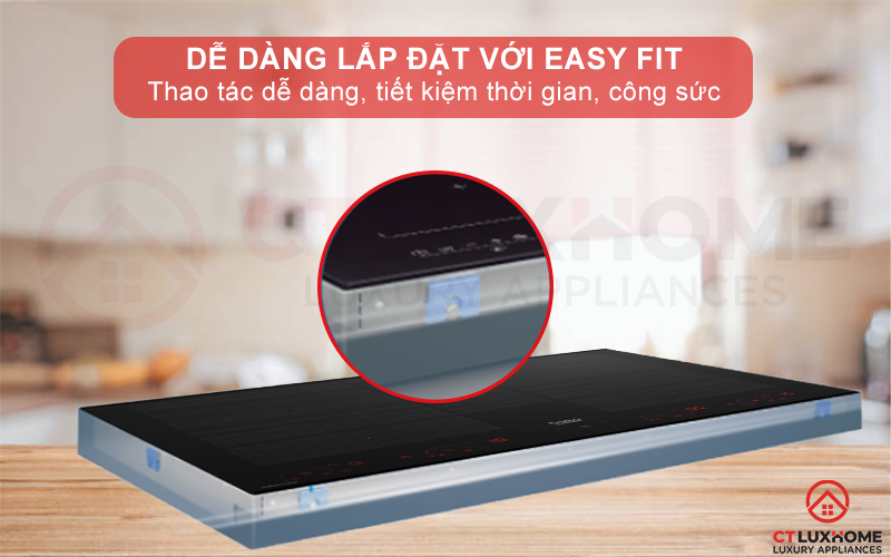 BẾP TỪ ÂM BEKO HII 68811 NT 8 VÙNG NẤU TÍCH HỢP VÙNG NẤU LINH HOẠT HII68811NT 2