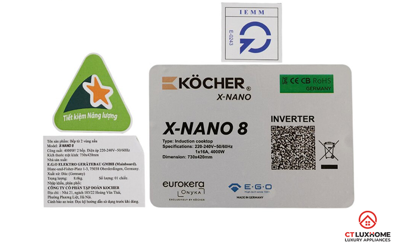 BẾP TỪ KOCHER CỦA NƯỚC NÀO? CÁCH KIỂM TRA XUẤT XỨ CHÍNH HÃNG 3