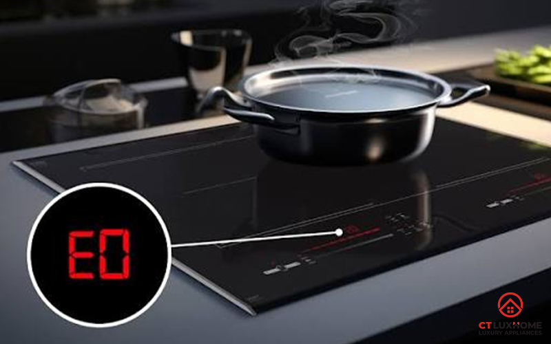Bếp từ Kocher dùng nồi gì? Hướng dẫn chọn nồi chuẩn để tránh lỗi E0  3