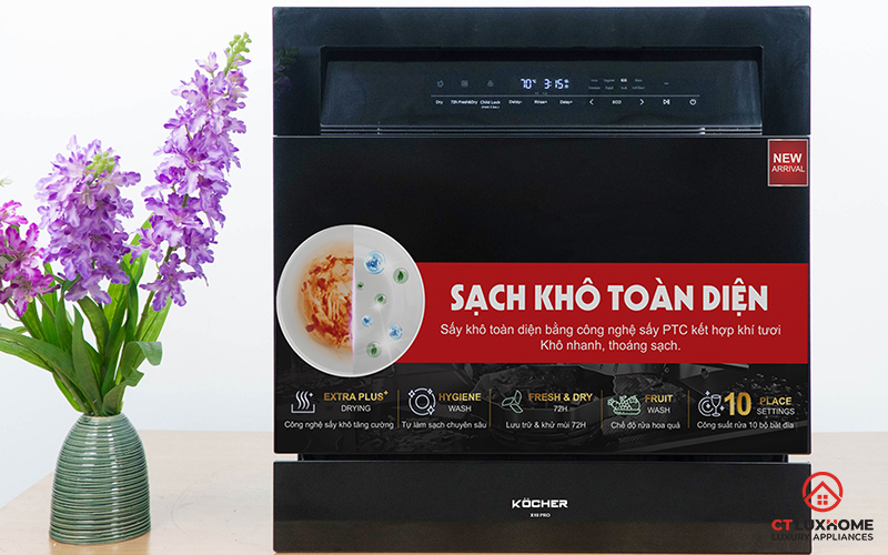 TOP 3 MẪU MÁY RỬA BÁT MINI PHÙ HỢP CHO GIA ĐÌNH NHỎ 4