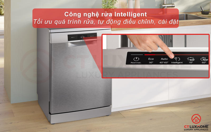 Top 5 dòng máy rửa bát Bosch Serie 8 độc lập hiện đại nhất 2026 5
