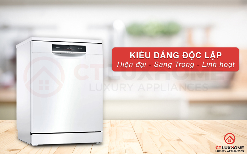 Top 5 dòng máy rửa bát Bosch Serie 8 độc lập hiện đại nhất 2026 4