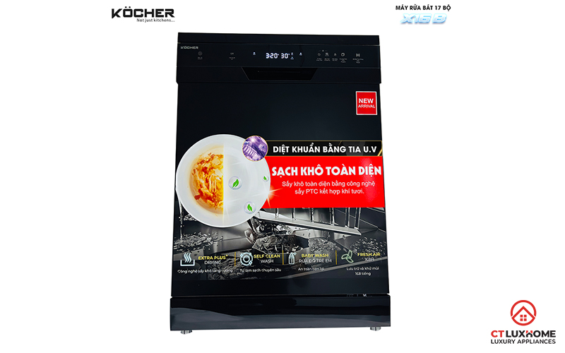 TƯ VẤN LỰA CHỌN MÁY RỬA BÁT MÀU ĐEN BỀN ĐẸP, PHÙ HỢP VỚI MỌI KHÔNG GIAN BẾP 6