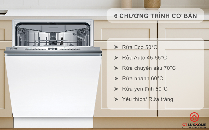  Top 5 máy rửa bát bosch serie 6 âm toàn phần chất lượng nhất 2026 8