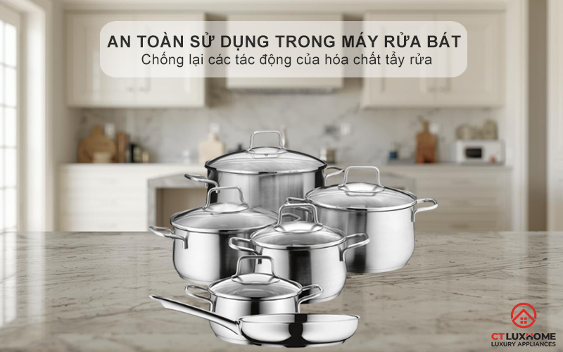 An toàn sử dụng trong máy rửa bát 