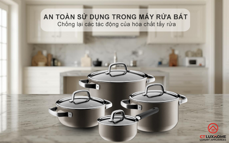 An toàn sử dụng trong máy rửa bát
