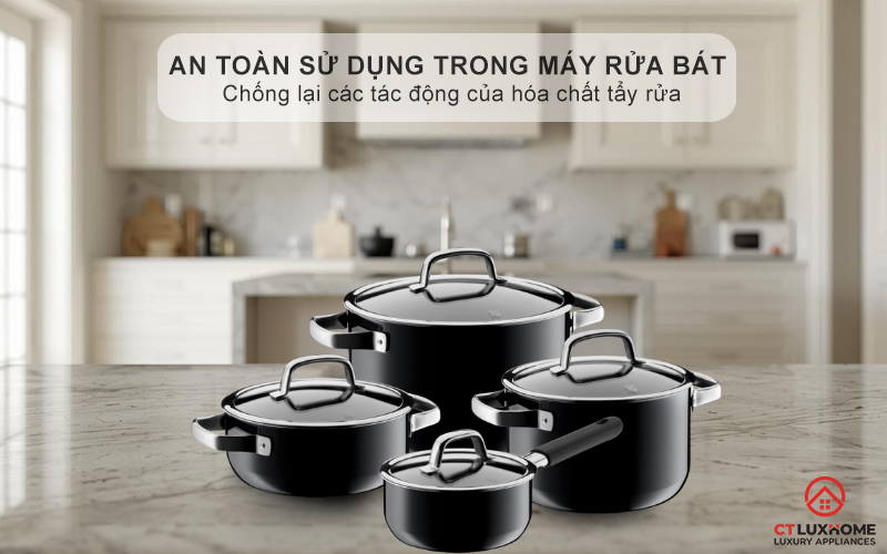 An toàn sử dụng trong máy rửa bát