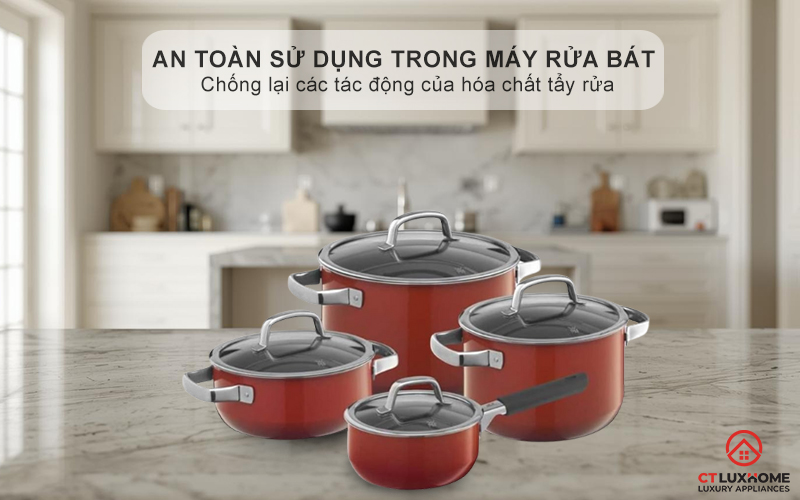 An toàn sử dụng trong máy rửa bát 