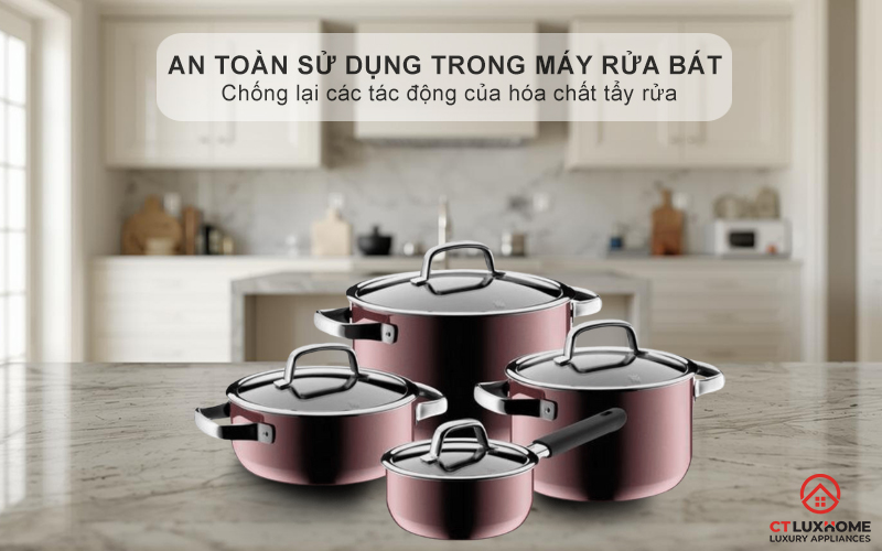 An toàn sử dụng trong máy rửa bát