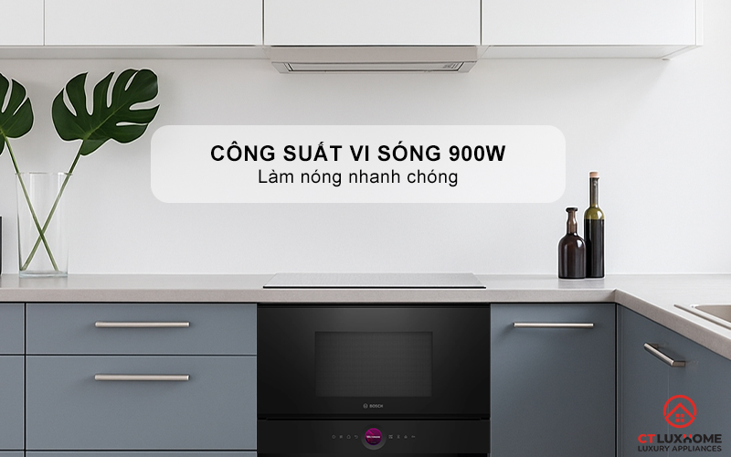 Công suất nấu lên tới 900W