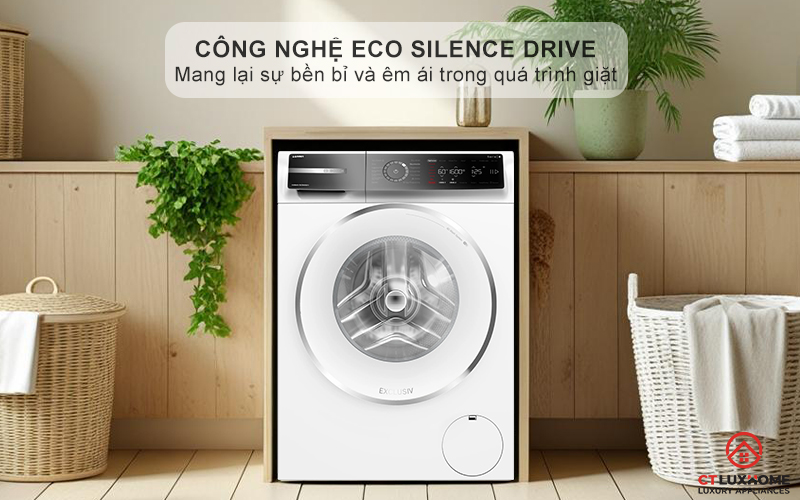 Công nghệ EcoSilence Drive vận hành bền bỉ, êm ái 