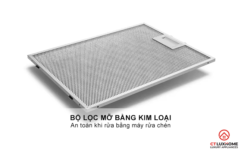 MÁY HÚT MÙI ÂM TỦ CANOPY BOSCH DLN53AA70 SERIE 2 MÀU XÁM NGANG 53CM 6
