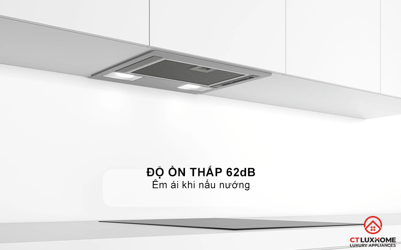 MÁY HÚT MÙI ÂM TỦ CANOPY BOSCH DLN53AA70 SERIE 2 MÀU XÁM NGANG 53CM 8