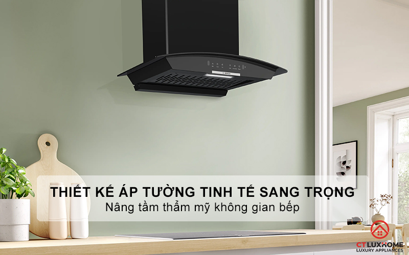 Thiết kế áp tường tinh tế sang trọng, nâng tầm thẩm mỹ không gian bếp 