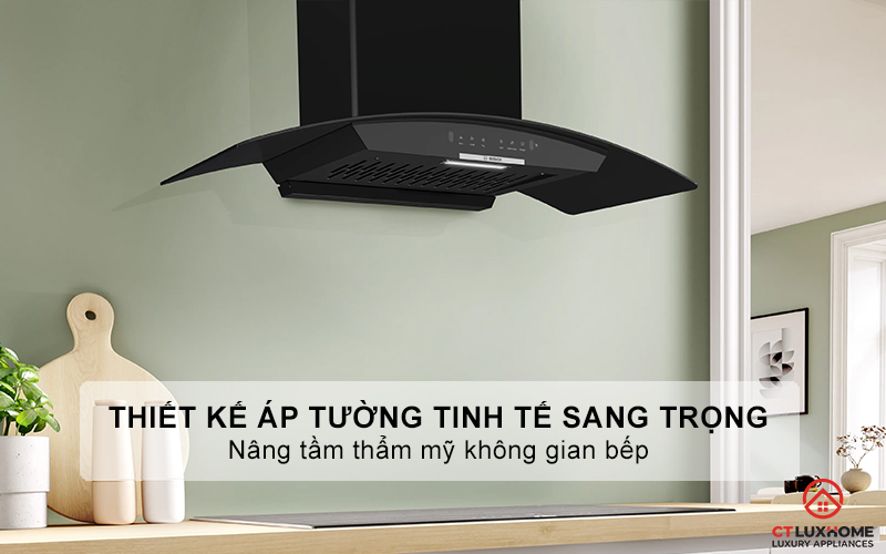 Thiết kế áp tường tinh tế sang trọng, nâng tầm thẩm mỹ không gian bếp 