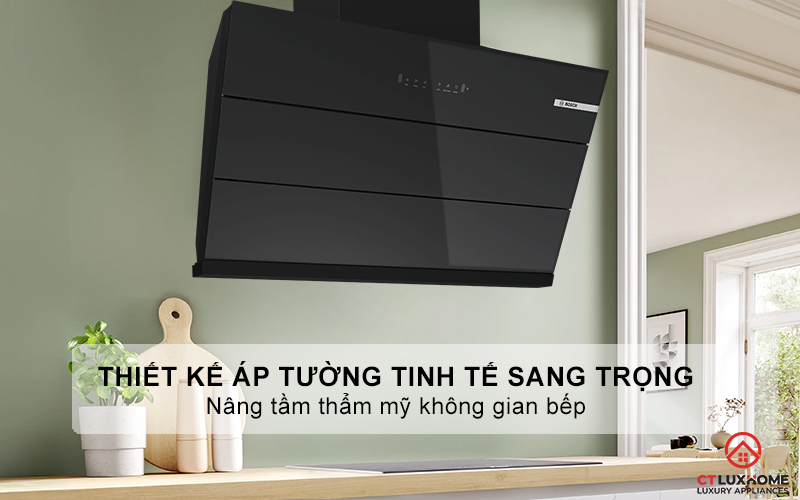Thiết kế áp tường tinh tế sang trọng, nâng tầm thẩm mỹ không gian bếp 