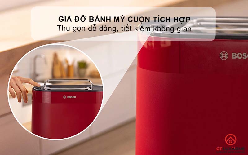 MÁY NƯỚNG BÁNH MÌ BOSCH TAT2M124 950W 5