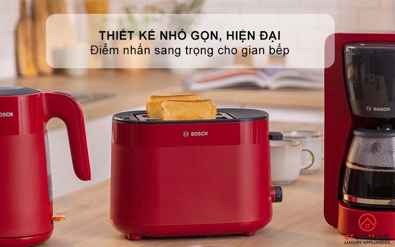 MÁY NƯỚNG BÁNH MÌ BOSCH TAT2M124 950W 1
