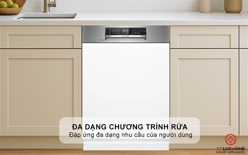 MÁY RỬA BÁT BÁN ÂM BOSCH SMI6ECS12E SERIES 6 SẤY TĂNG CƯỜNG 4