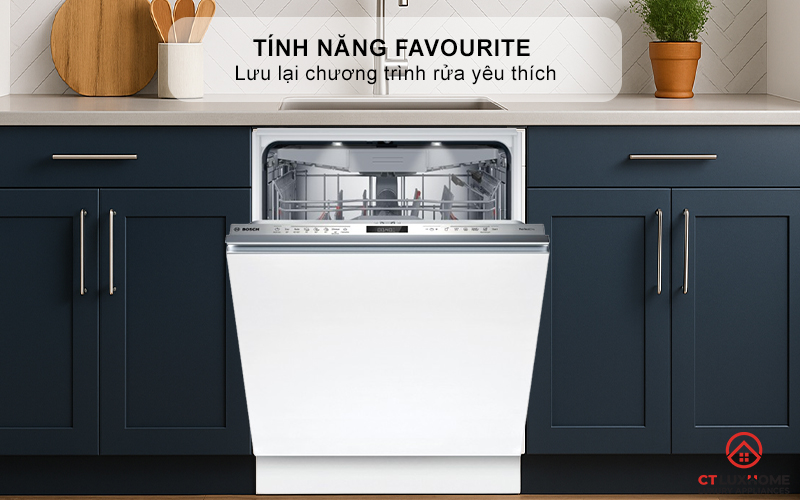 MÁY RỬA BÁT ÂM TOÀN PHẦN BOSCH SMV6ZCX25E SERIES 6 SẤY ZEOLITH 10