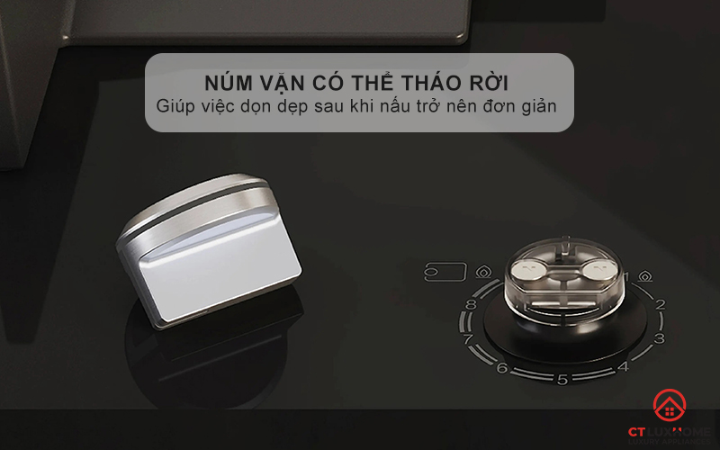 BẾP GAS 5 VÙNG NẤU BOSCH PCS7A5I90 MÀU INOX SERIES 6 5