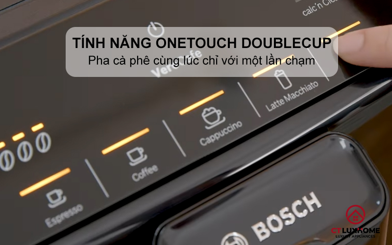 MÁY PHA CÀ PHÊ BOSCH TIE20119 TỰ ĐỘNG SERIE 2  5