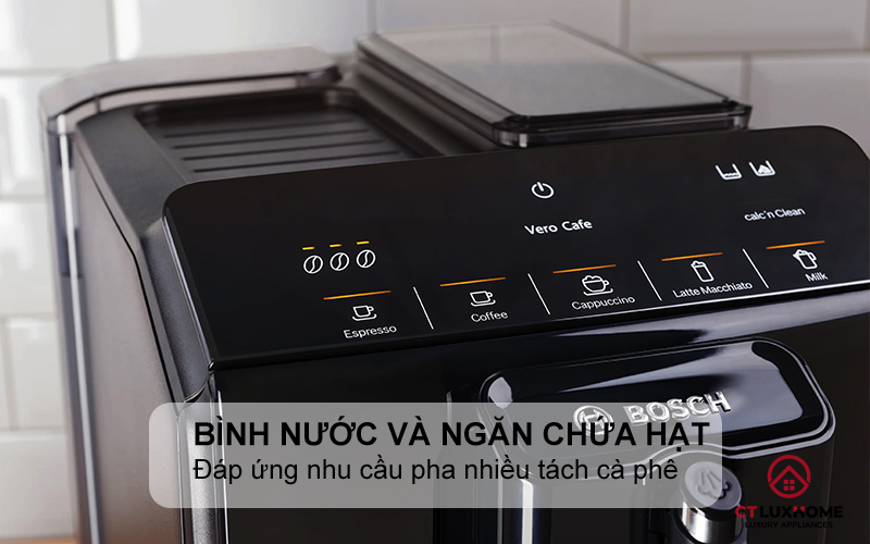MÁY PHA CÀ PHÊ BOSCH TIE20119 TỰ ĐỘNG SERIE 2  6