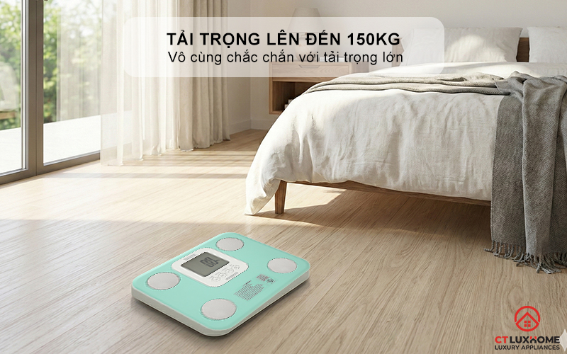 Tải trọng lên đến 150kg