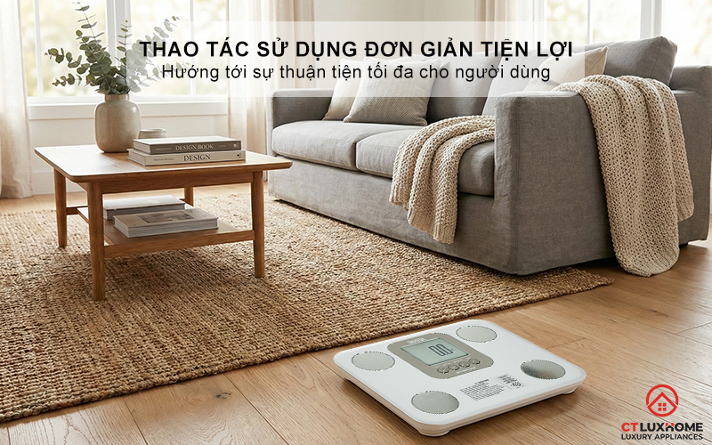 Thao tác sử dụng đơn giản Thao tác sử dụng đơn giản 