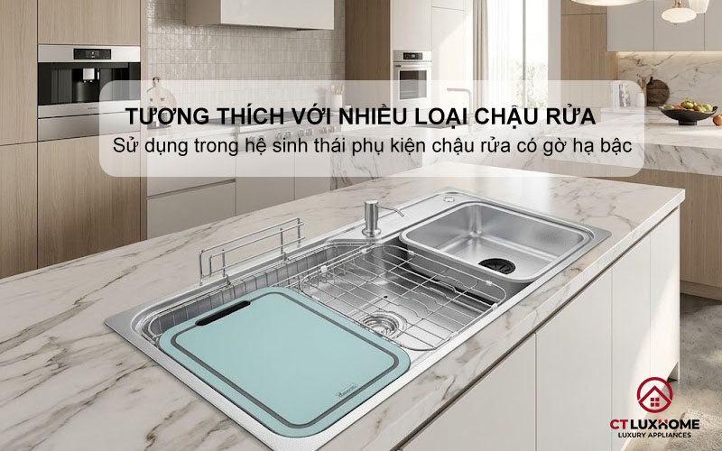 THỚT SỢI GỖ KONOX CUTTING BOARD CB470 PP MÀU XANH 5