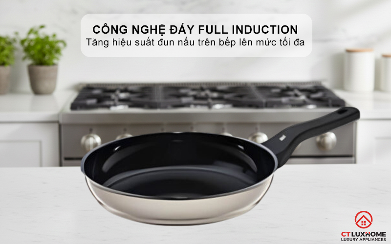  CHẢO RÁN WMF FUSIONTEC FRYING PAN 28CM COMPACT MACADAMIA 0517275290 5