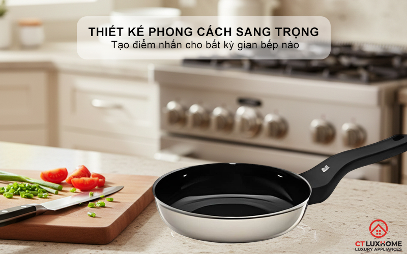 CHẢO RÁN WMF FUSIONTEC FRYING PAN 20CM COMPACT MACADAMIA 0517375290 1