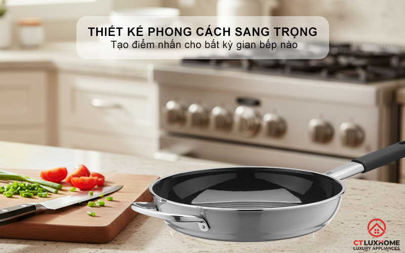 CHẢO RÁN WMF FUSIONTEC MINERAL FRYING PAN 28CM PLATINUM 0520675291 1