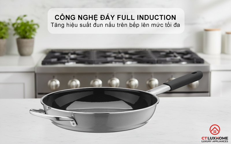 CHẢO RÁN WMF FUSIONTEC MINERAL FRYING PAN 28CM PLATINUM 0520675291 5
