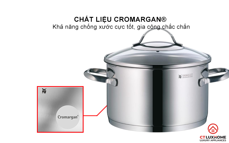 NỒI CAO CÓ NẮP  WMF PROVENCE PLUS HIGH CASSEROLE 20CM - 0722206380 2