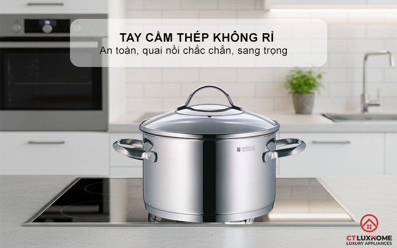 NỒI CAO CÓ NẮP  WMF PROVENCE PLUS HIGH CASSEROLE 20CM - 0722206380 4