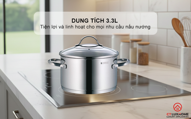 NỒI CAO CÓ NẮP  WMF PROVENCE PLUS HIGH CASSEROLE 20CM - 0722206380 5