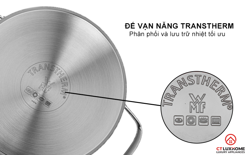 NỒI CAO CÓ NẮP  WMF PROVENCE PLUS HIGH CASSEROLE 20CM - 0722206380 6