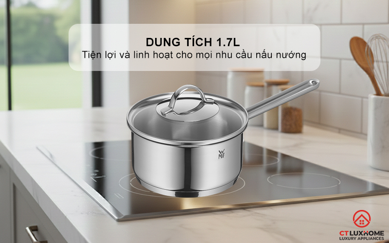 QUÁNH CÓ NẮP WMF PROVENCE PLUS SAUCEPAN 16CM - 0724166380 4