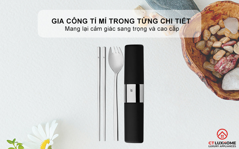 BỘ ĐŨA THÌA WMF ASIA MY2GO BLACK 1295056040 4